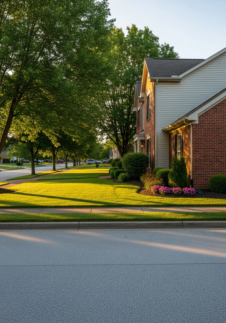 Shelbyville home exterior showing quality construction and well-maintained grounds typical of the community.